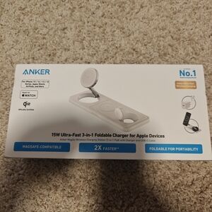 Anker 3 in 1 Foldable Charger for Apple Devices